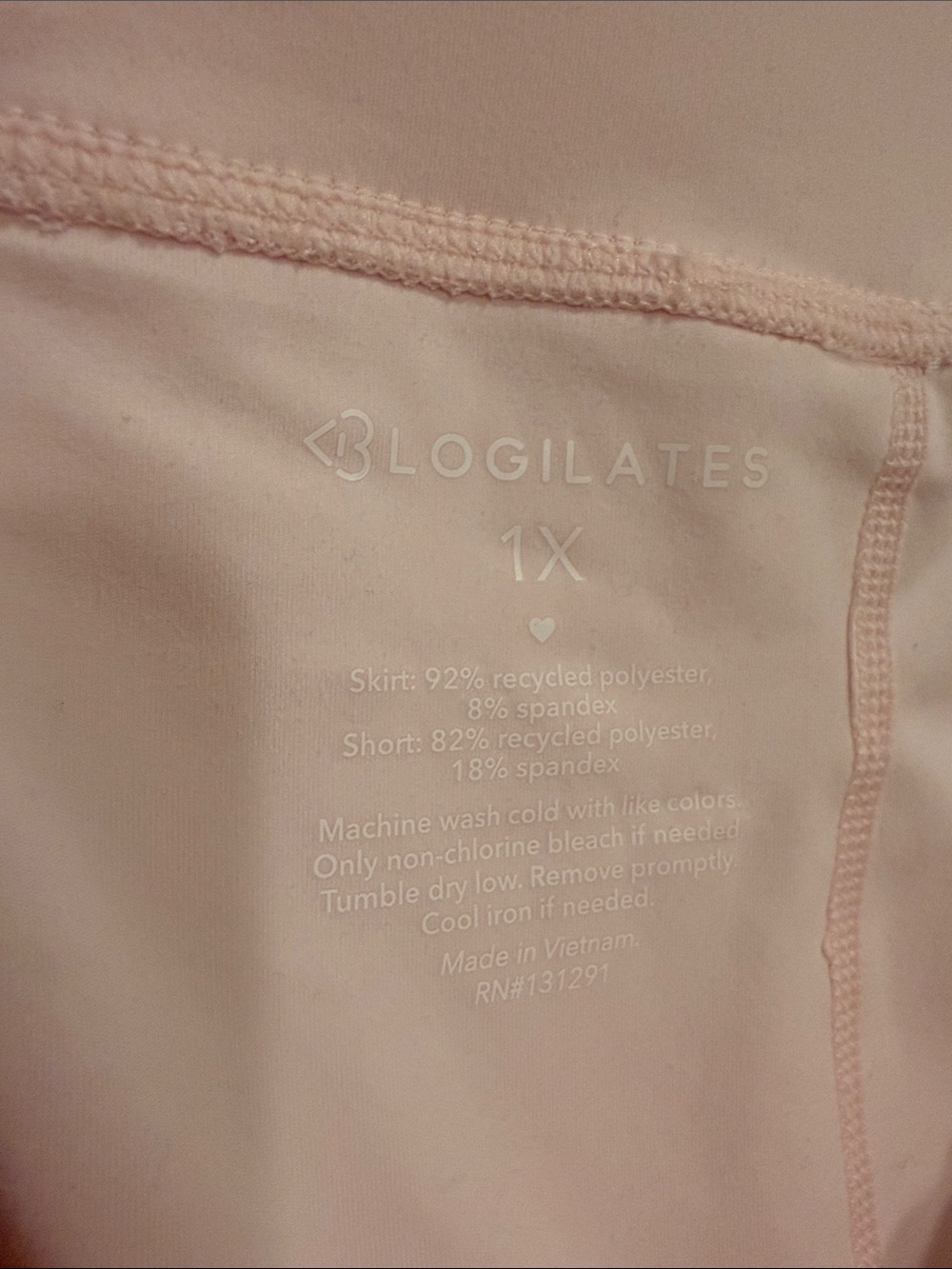 <Blogilates Pink Skort - Picture 6 of 6
